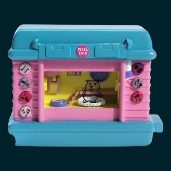 Mattel Pixel Chix Secret Life of Pets Jammin Hamster Digital Pet WORKS - Picture 1 of 5